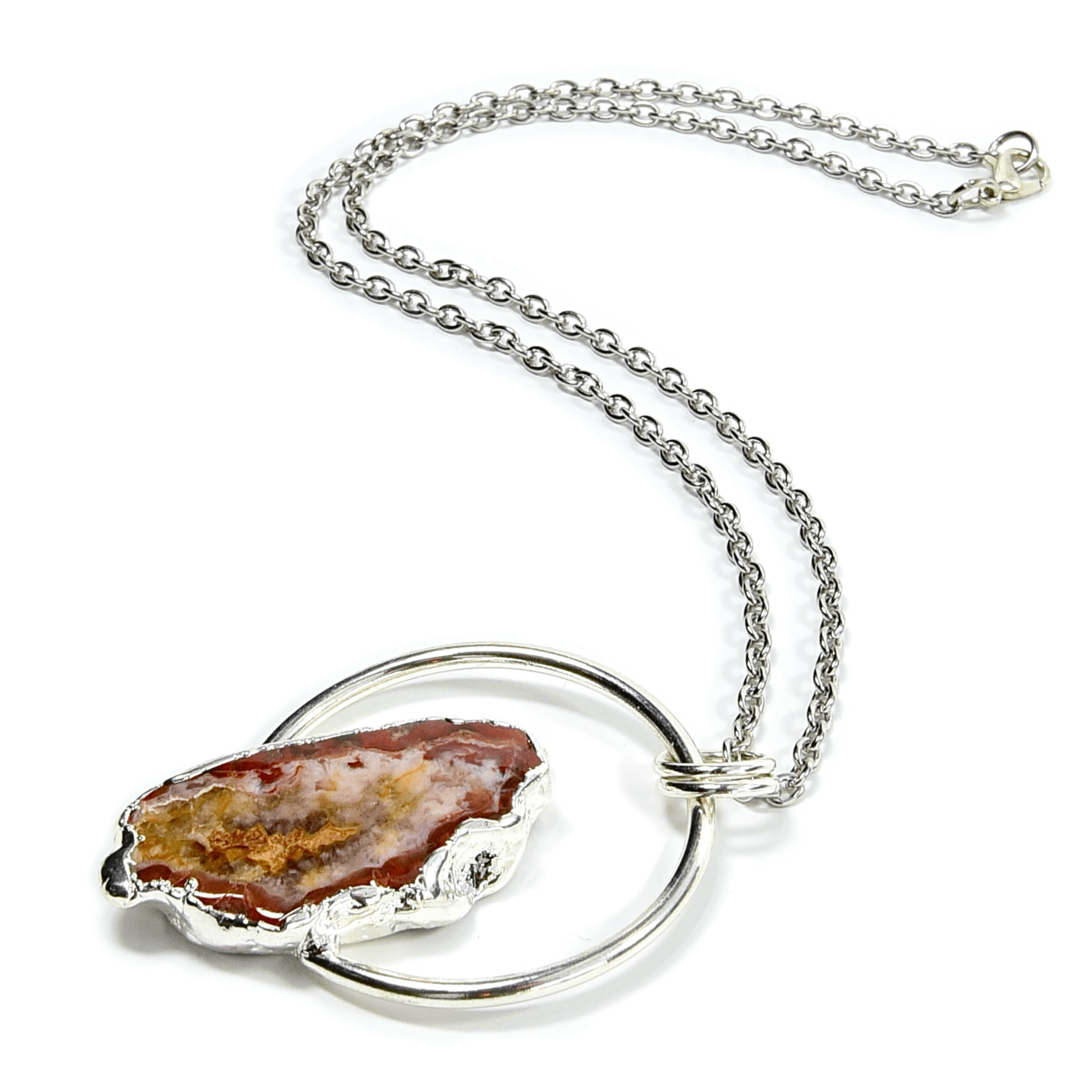 Moroccan Agate Power Stone Pendant