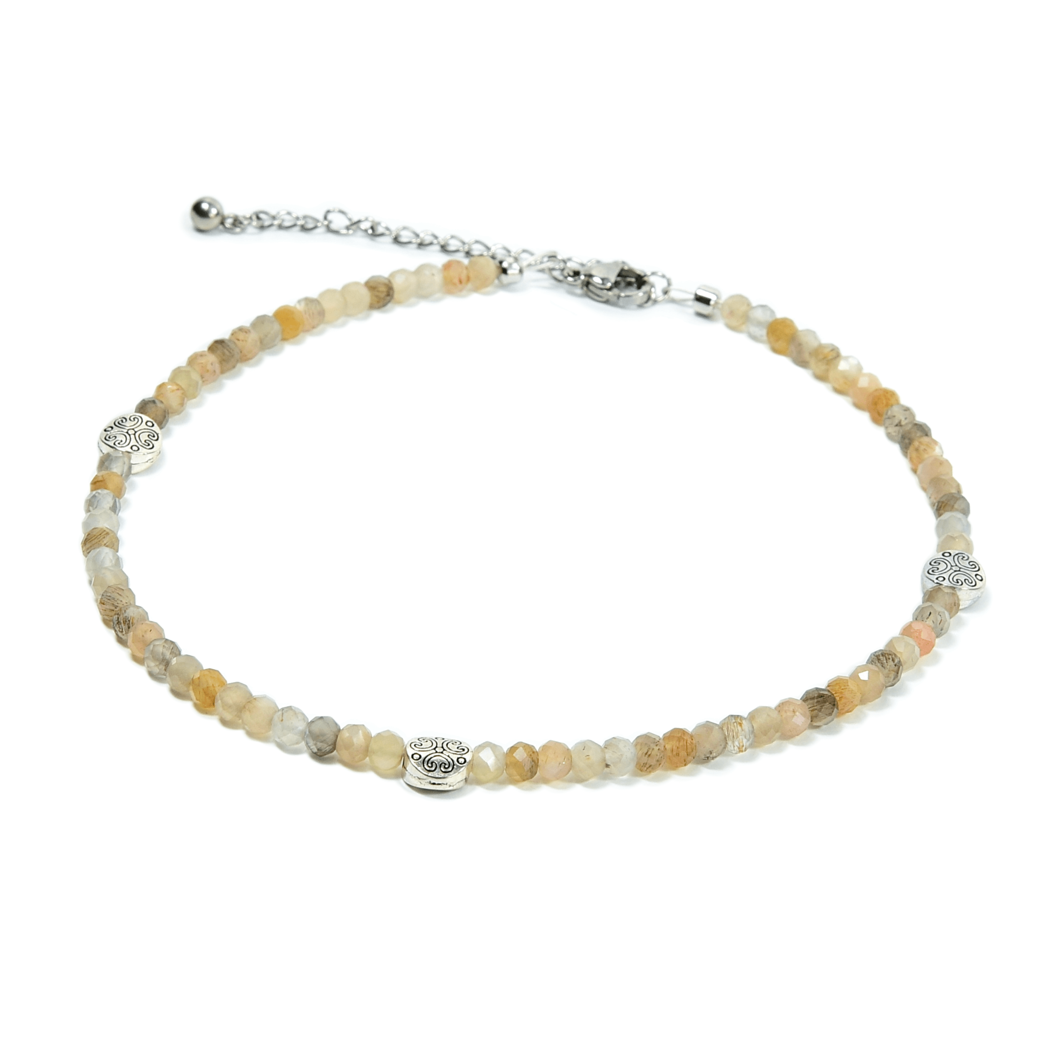 Moonstone Anklet