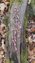 Load and play video in Gallery viewer, Moonstone and Mookaite Mala Bracelet
