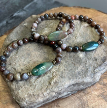 Load image into Gallery viewer, Fancy Jasper Focal Bracelet

