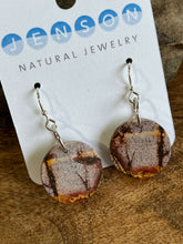 Load image into Gallery viewer, Red Creek Jasper Circle Earrings
