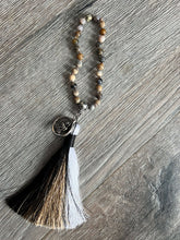 Load image into Gallery viewer, Black Moss Opal Wrist Mala

