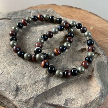 Load image into Gallery viewer, Tiger Eye Mix Bead Bracelet
