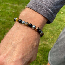 Load image into Gallery viewer, Tiger Eye Mix Bead Bracelet
