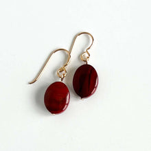 Load image into Gallery viewer, Apple Jasper Earrings
