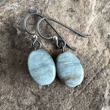 Load image into Gallery viewer, Cat&#39;s Eye Earrings These earrings are made from Cat&#39;s Eye stones which attract prosperity while protecting from negativity. Zodiac Signs: Aries. Chakras: Root, Solar Plexus &amp; Third Eye. Handmade with authentic crystals &amp; gemstones in Minneapolis, MN.

