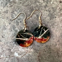 Load image into Gallery viewer, Red Creek Jasper Circle Earrings
