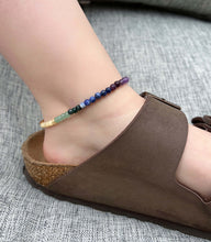 Load image into Gallery viewer, Rainbow Beaded Anklet
