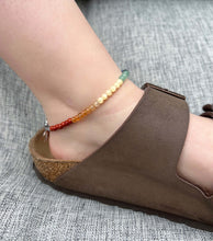 Load image into Gallery viewer, Rainbow Beaded Anklet

