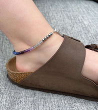 Load image into Gallery viewer, Rainbow Beaded Anklet
