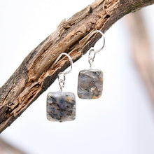 Load image into Gallery viewer, Moss Agate Earrings
