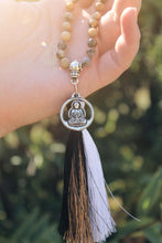 Load image into Gallery viewer, Black Moss Opal Wrist Mala
